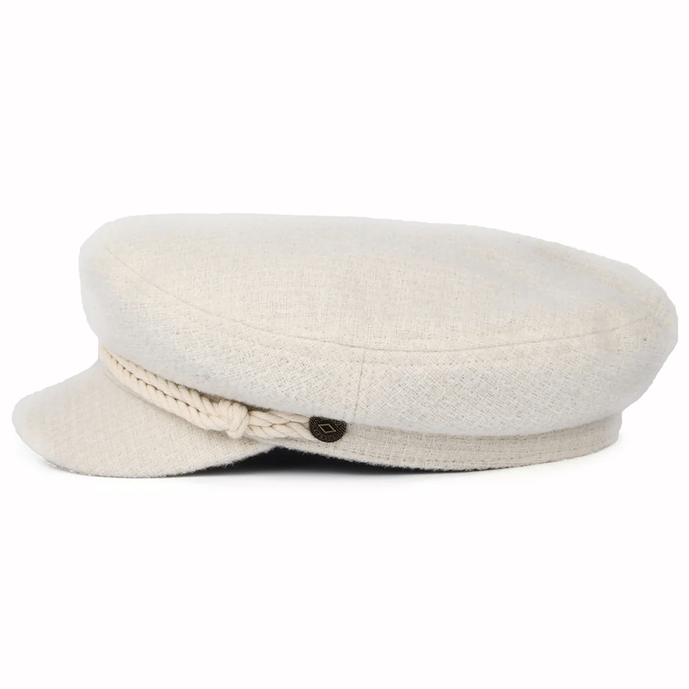 Brixton Boucle Schiffermütze - Cremeweiß - Image 3
