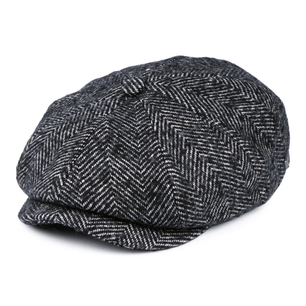 Brixton Brood Baggy Ballonmütze - Schwarz-Weiß