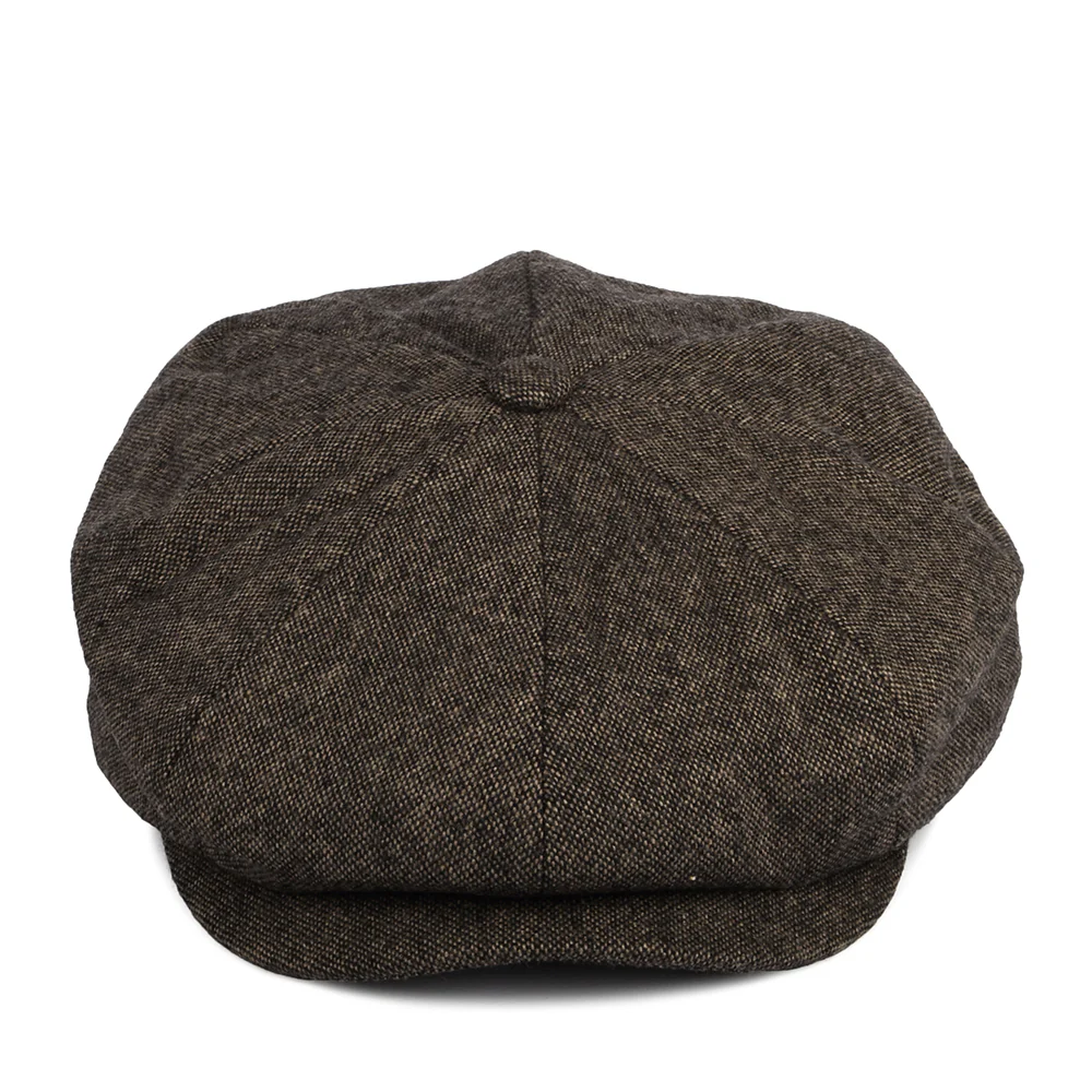 Brixton Brood II Baggy Ballonmütze aus Wollmischung - Dunkles Toffee - Image 2
