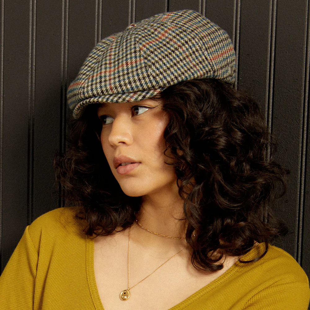 Brixton Brood II Baggy Ballonmütze Houndstooth - Mehrfarbig - Image 4