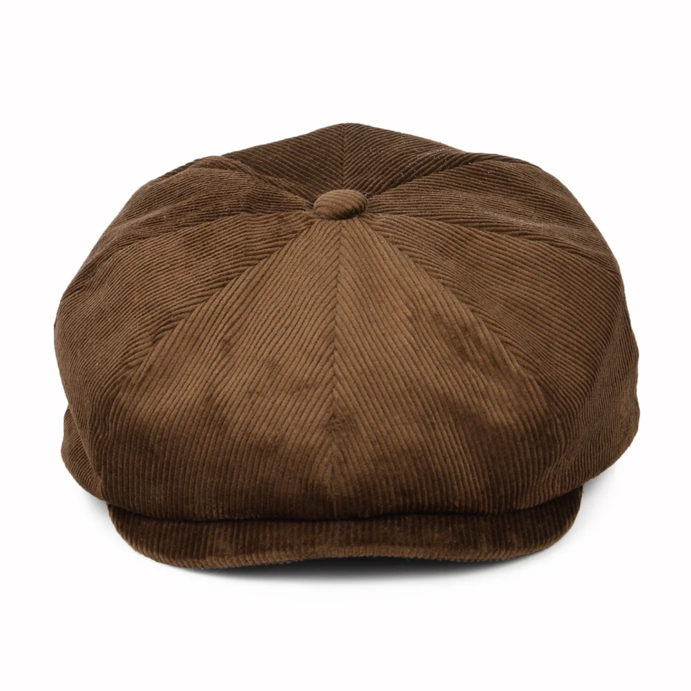 Brixton Brood II Baggy Kord Ballonmütze - Braun - Image 2