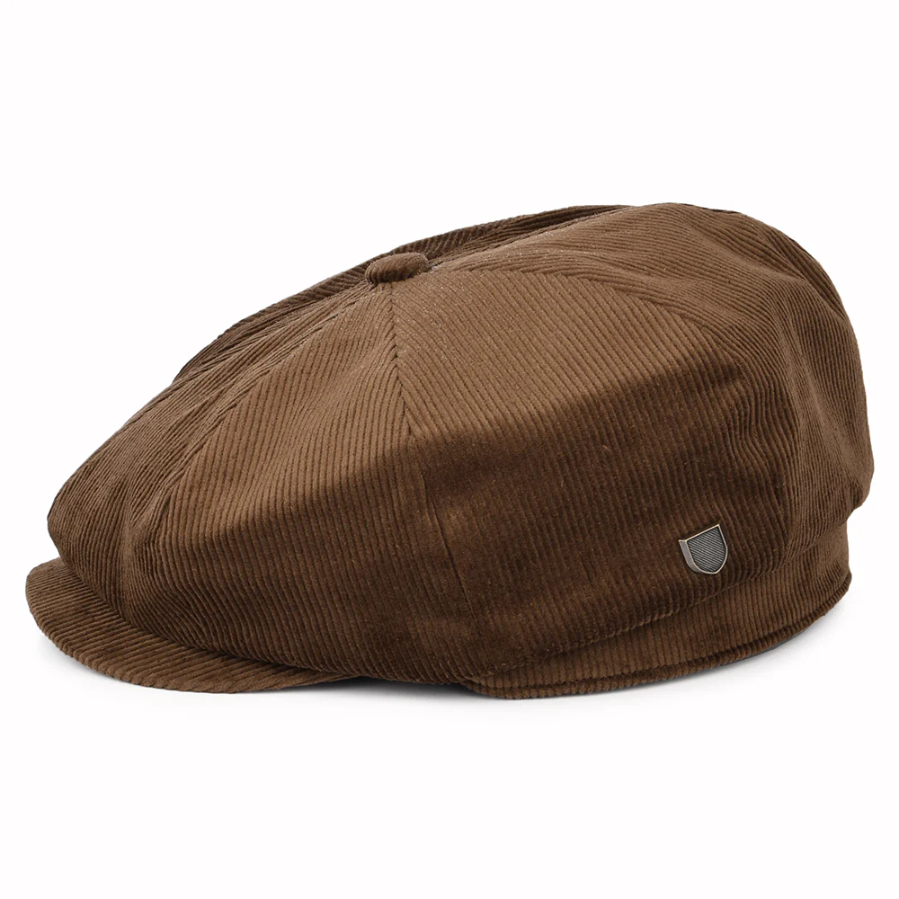 Brixton Brood II Baggy Kord Ballonmütze - Braun - Image 3