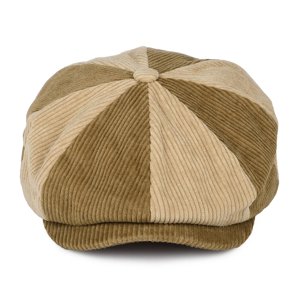 Brixton Brood II Baggy Kord Ballonmütze - Bronze-Sand - Image 2