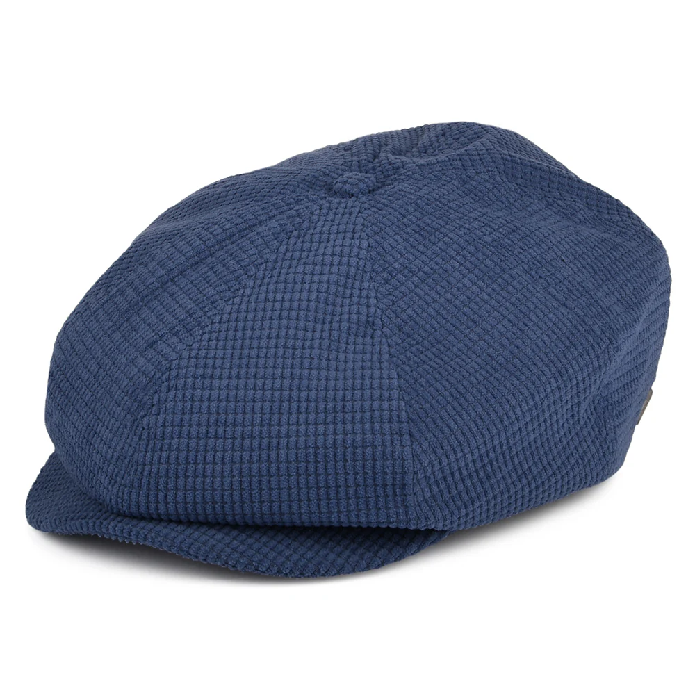 Brixton Brood II Kord Ballonmütze Waffle - Blau