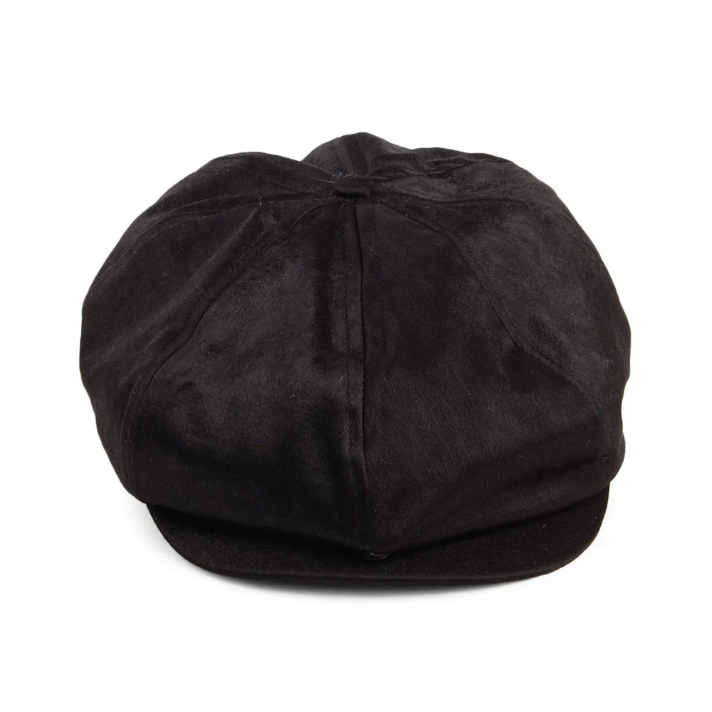Brixton Brood Satin Ballonmütze - Schwarz - Image 2