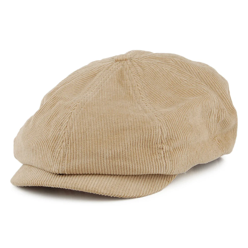 Brixton Brood Verstellbare Kord Ballonmütze - Beige