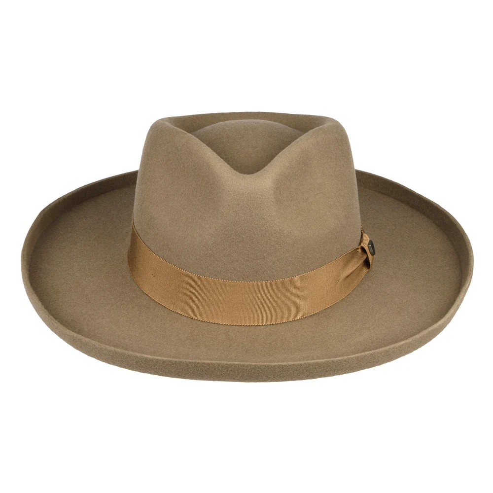 Brixton Capsule Fedora Hut aus Wollfilz - Sand - Image 3