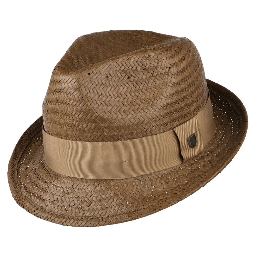 Brixton Castor Trilby Hut aus Stroh - Toffee-Bronze - Image 2