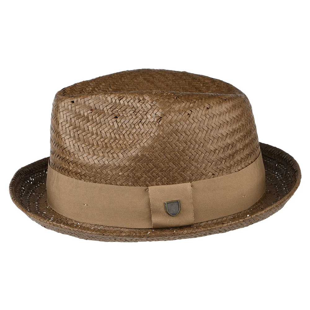 Brixton Castor Trilby Hut aus Stroh - Toffee-Bronze - Image 3