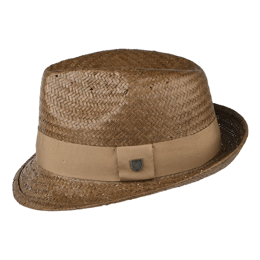Brixton Castor Trilby Hut aus Stroh - Toffee-Bronze - Image 4