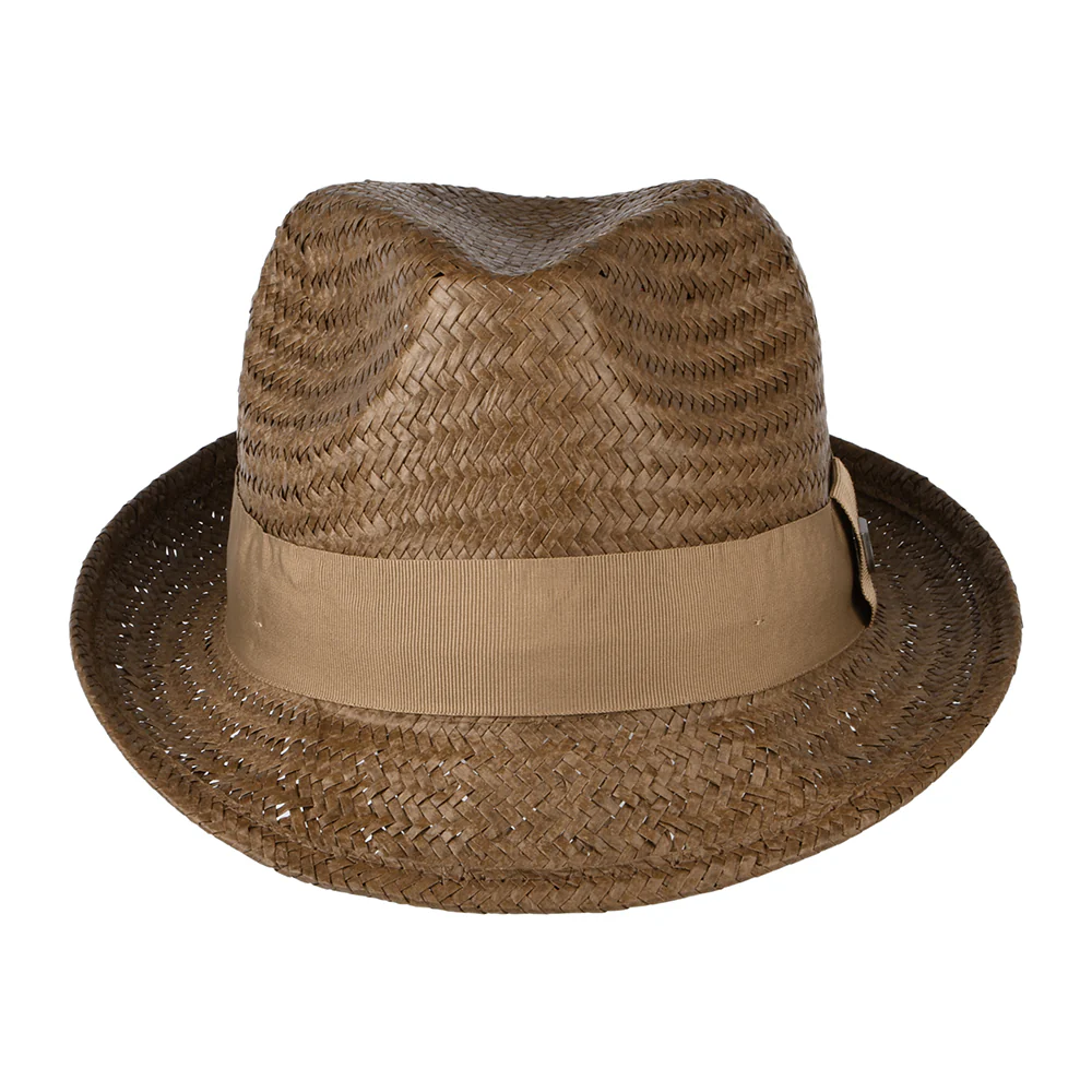 Brixton Castor Trilby Hut aus Stroh - Toffee-Bronze - Image 6