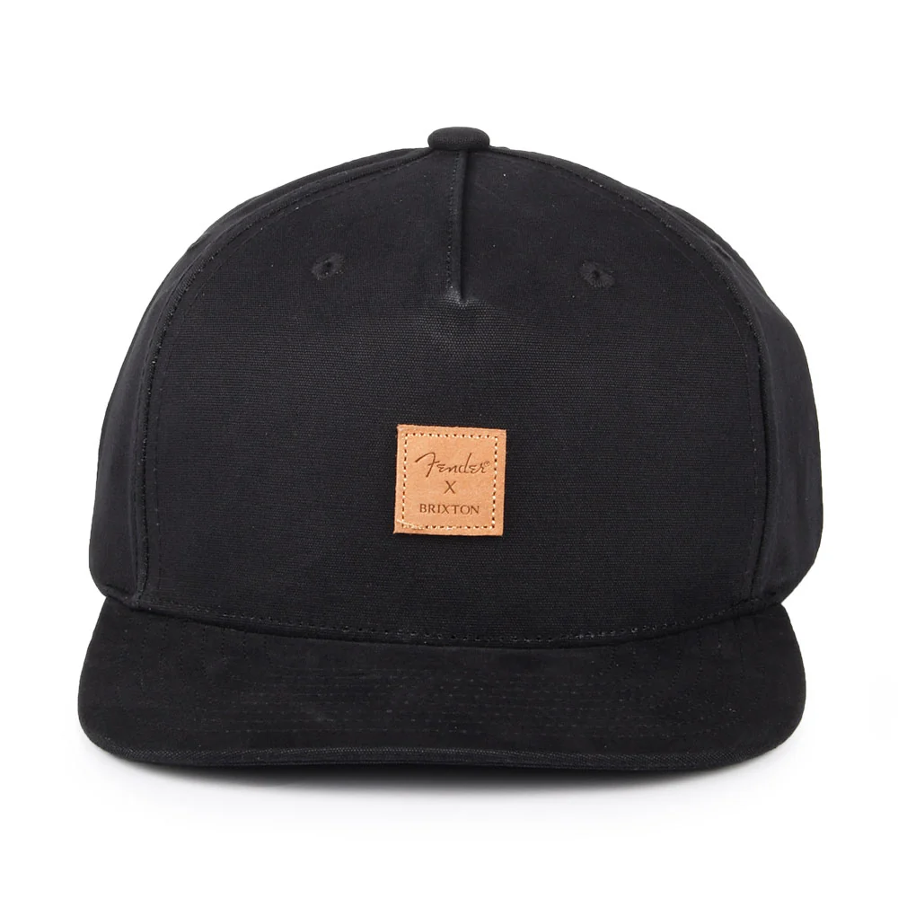 Brixton Fender Reverb C Snapback Cap - Schwarz - Image 2
