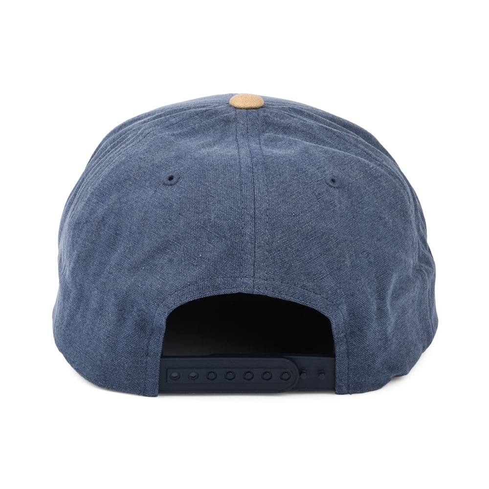Brixton Forte X MP Snapback Cap - Blau-Khaki - Image 3