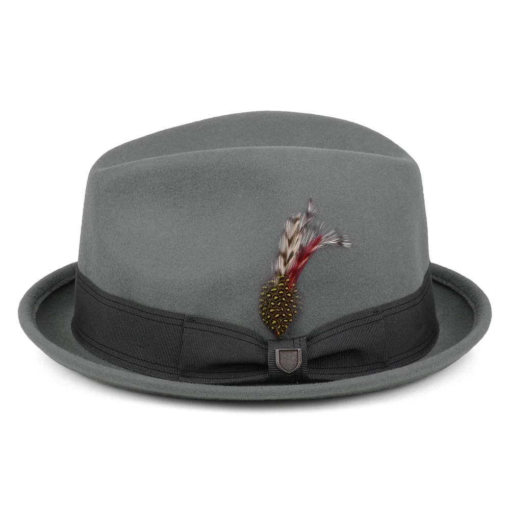 Brixton Gain Trilby Hut aus Wollfilz - Grau - Image 2