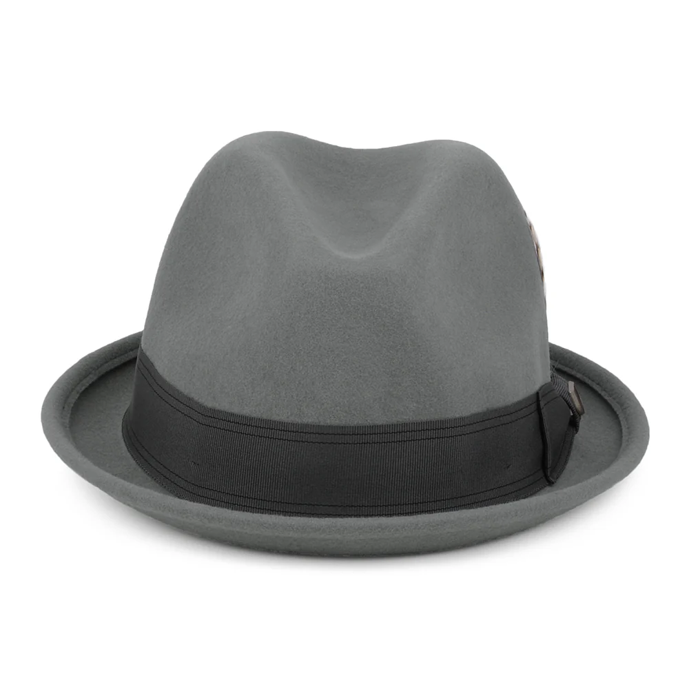 Brixton Gain Trilby Hut aus Wollfilz - Grau - Image 3