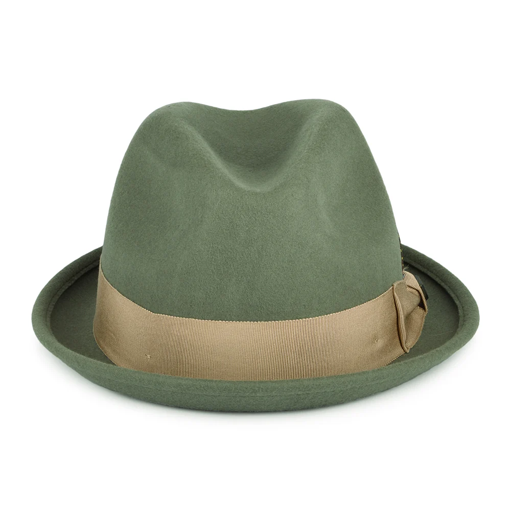 Brixton Gain Trilby Hut aus Wollfilz - Olivgrün - Image 3
