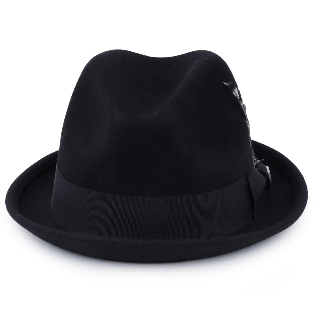 Brixton Gain Trilby Hut aus Wollfilz - Schwarz - Image 3