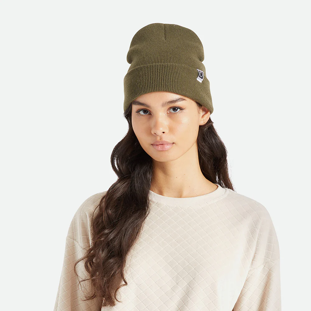 Brixton Harbor Beta Beanie Mütze - Olivgrün - Image 4