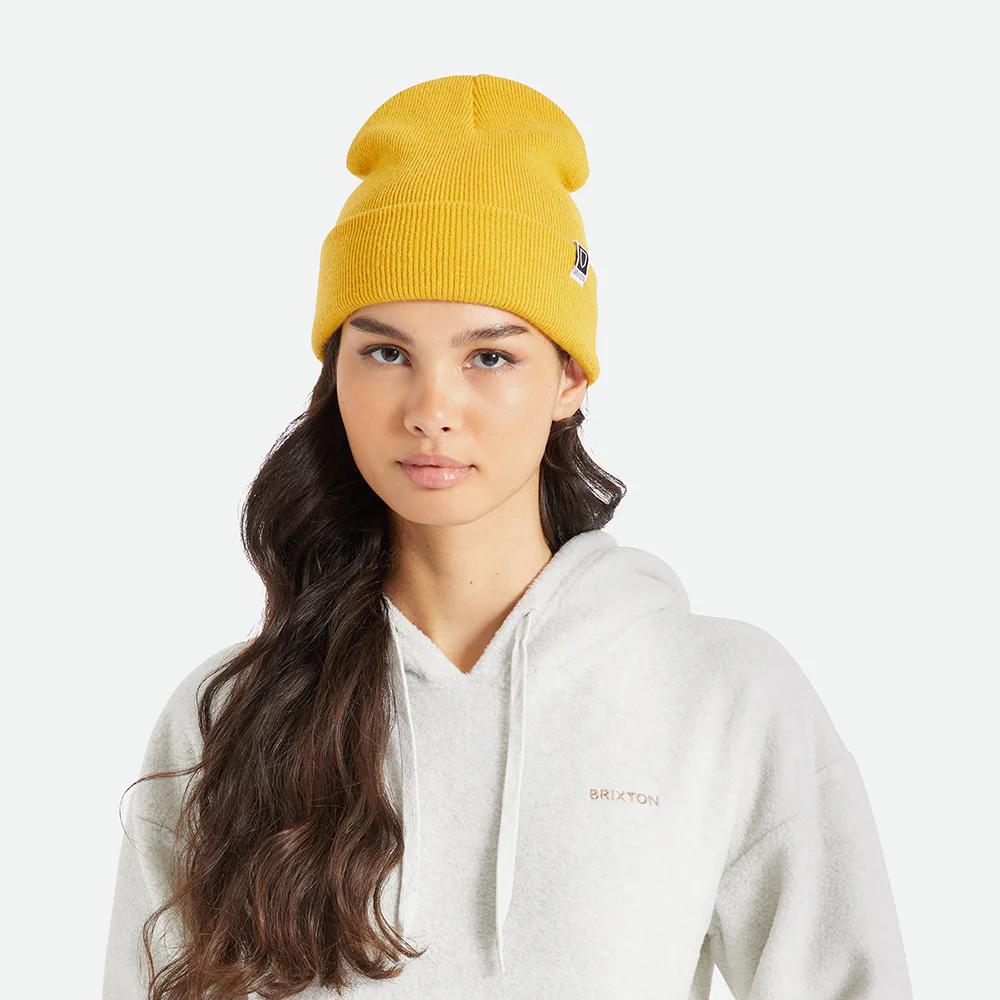Brixton Harbor Beta Beanie Mütze - Senfgelb - Image 5