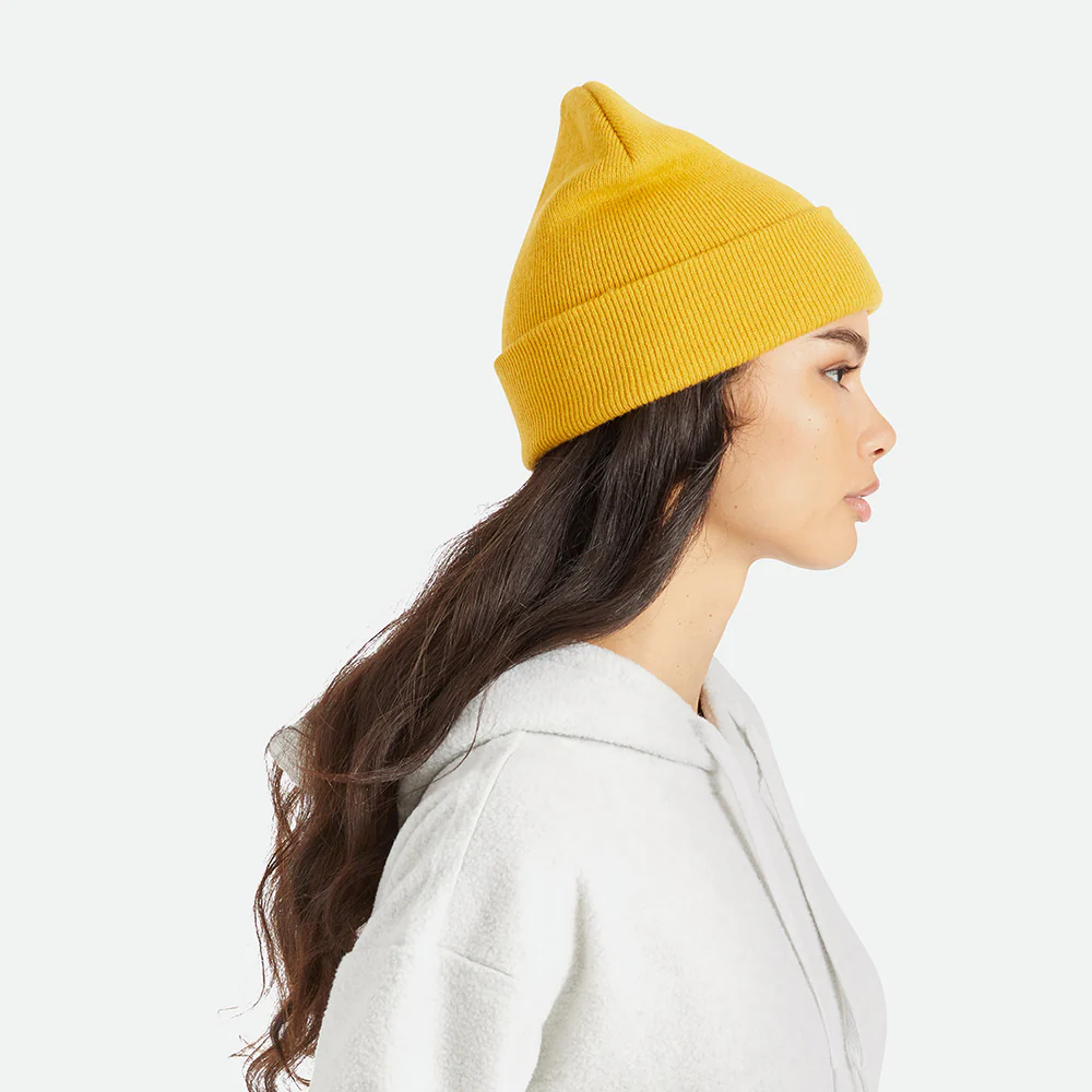 Brixton Harbor Beta Beanie Mütze - Senfgelb - Image 6