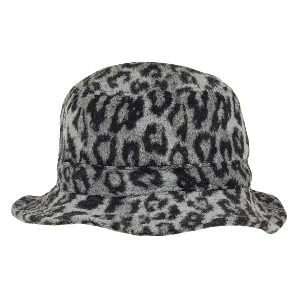 Brixton Hardy Fischerhut mit Leopardenmuster - Leopardenmuster