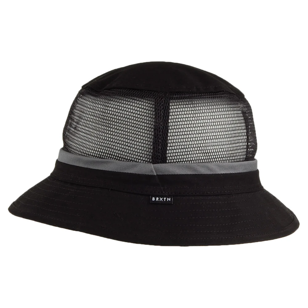 Brixton Hardy Netz Fischerhut - Schwarz-Grau - Image 2