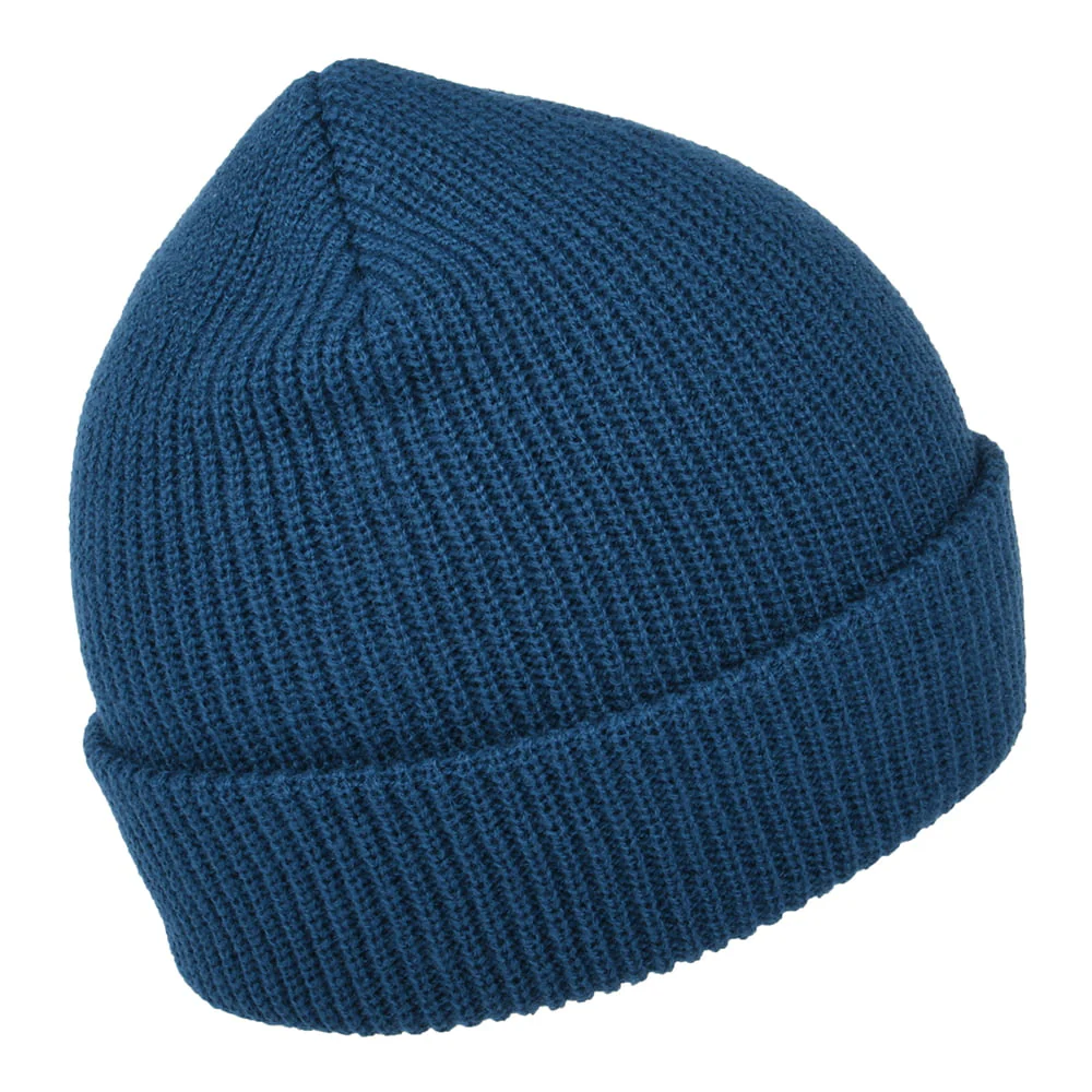Brixton Heist Beanie Mütze mit Umschlag - Mittelblau - Image 2