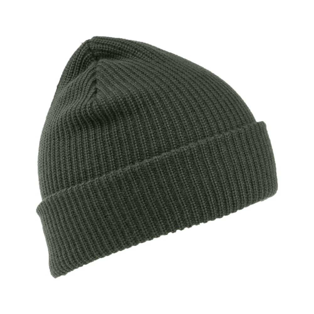 Brixton Heist Beanie Mütze mit Umschlag - Olivgrün - Image 2
