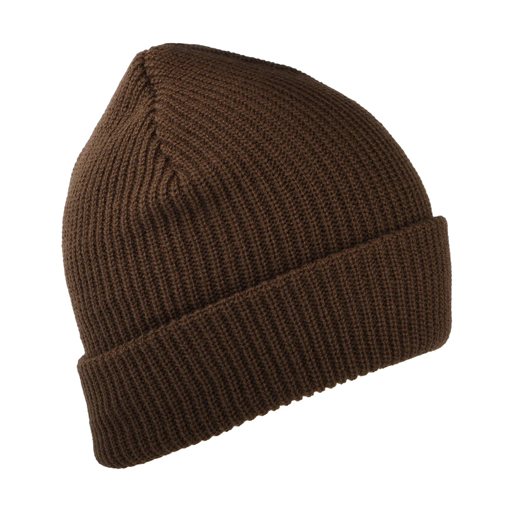 Brixton Heist Beanie Mütze mit Umschlag - Schokolade - Image 2