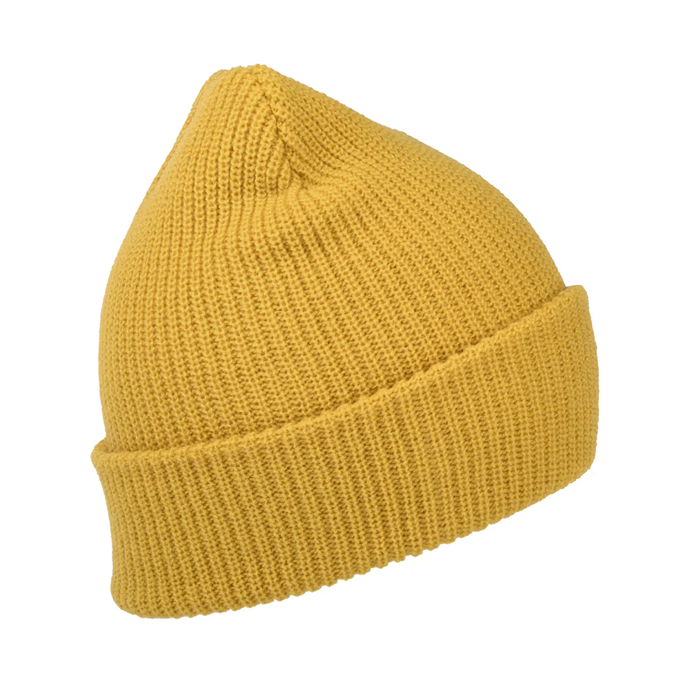 Brixton Heist Beanie Mütze mit Umschlag - Senfgelb - Image 2