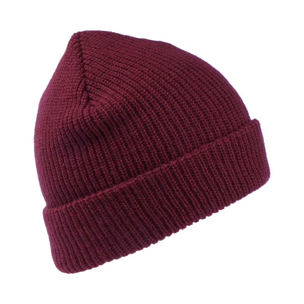 Brixton Heist Beanie Mütze mit Umschlag - Weinrot - Image 2