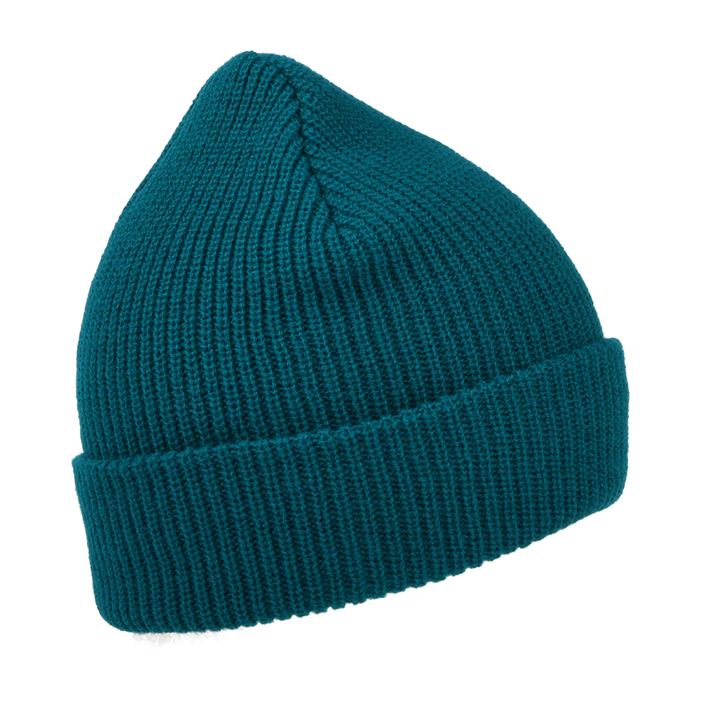 Brixton Heist Beanie Mütze mit Umschlag - Meerblau - Image 2
