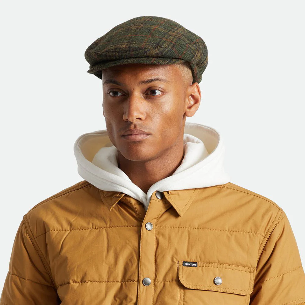 Brixton Hooligan Baggy Schiebermütze - Moosgrün - Image 4