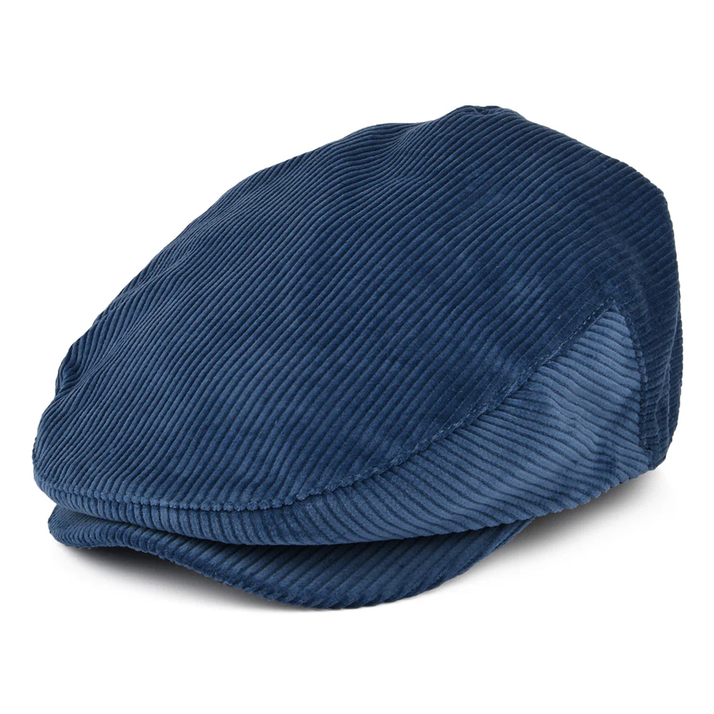 Brixton Hooligan Kord Schiebermütze - Blau