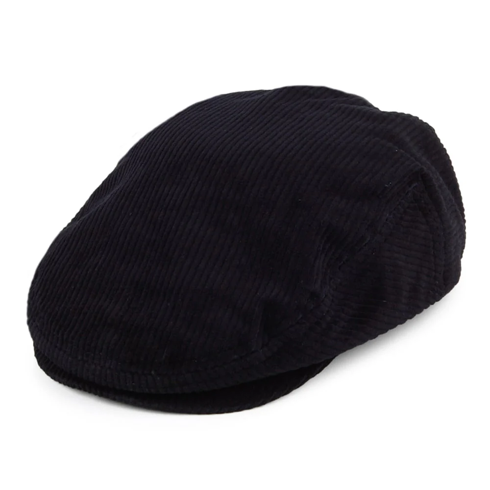 Brixton Hooligan Packbare Kord Schiebermütze - Verwaschenes Marineblau