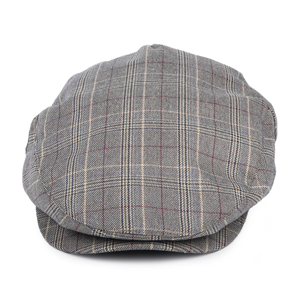 Brixton Hooligan Schiebermütze Kariert - Schieferblau - Image 2