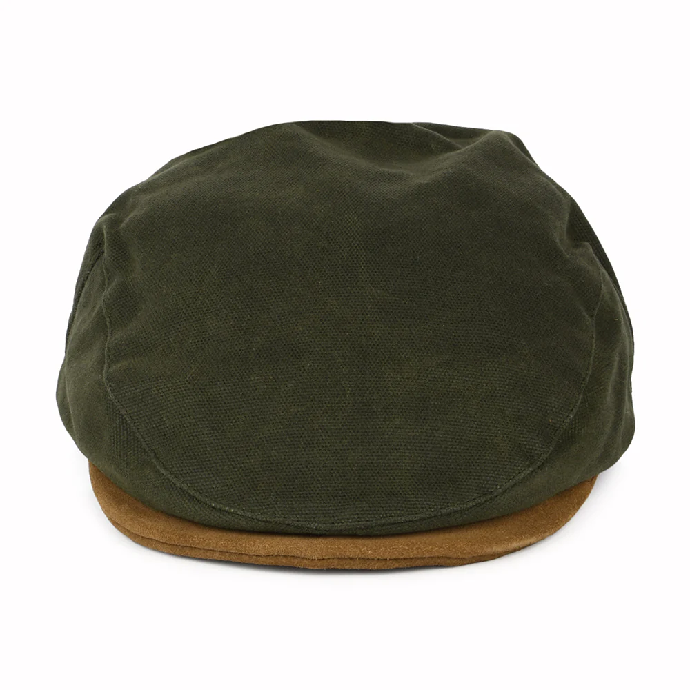 Brixton Hooligan Schiebermütze - Olivgrün-Hellbraun - Image 2