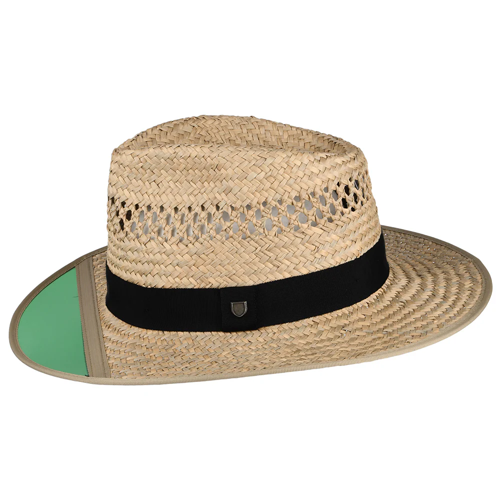 Brixton Hunter Fedora Hut aus Stroh - Hellbraun - Image 2