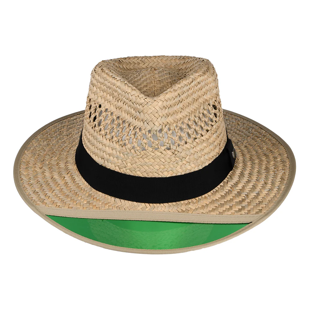 Brixton Hunter Fedora Hut aus Stroh - Hellbraun - Image 3