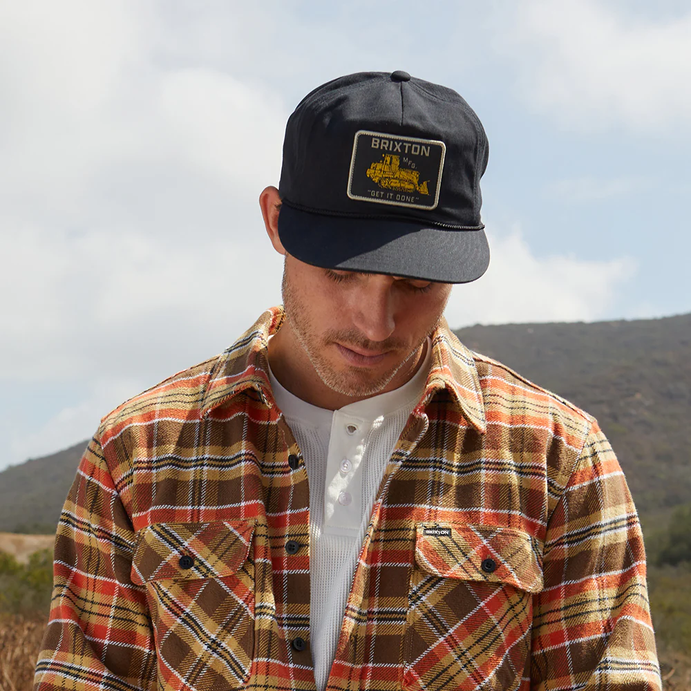 Brixton Irvington HP Snapback Cap - Schwarz - Image 4