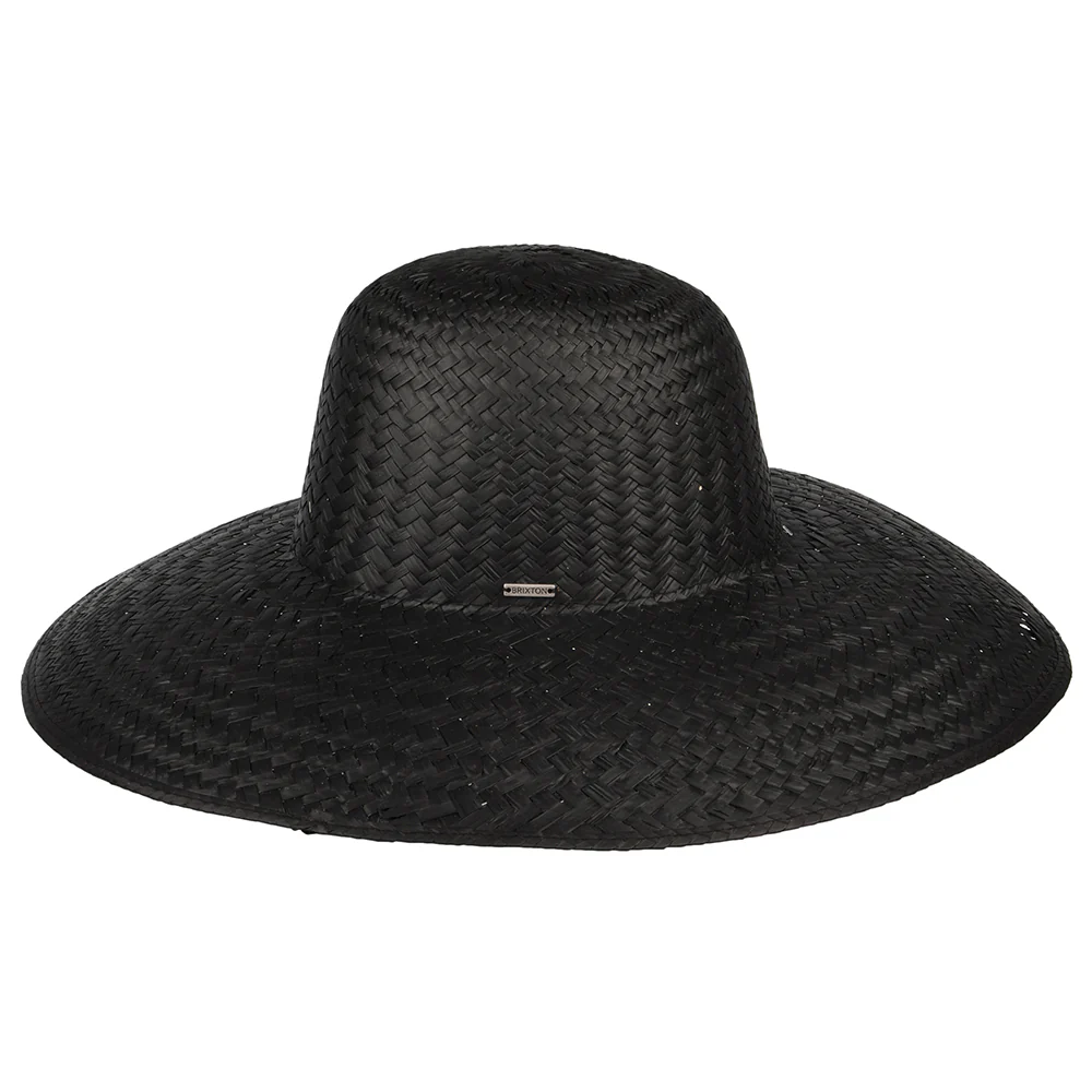 Brixton Janae mit erweiterter Krempe Sonnenhut aus Stroh - Schwarz - Image 2