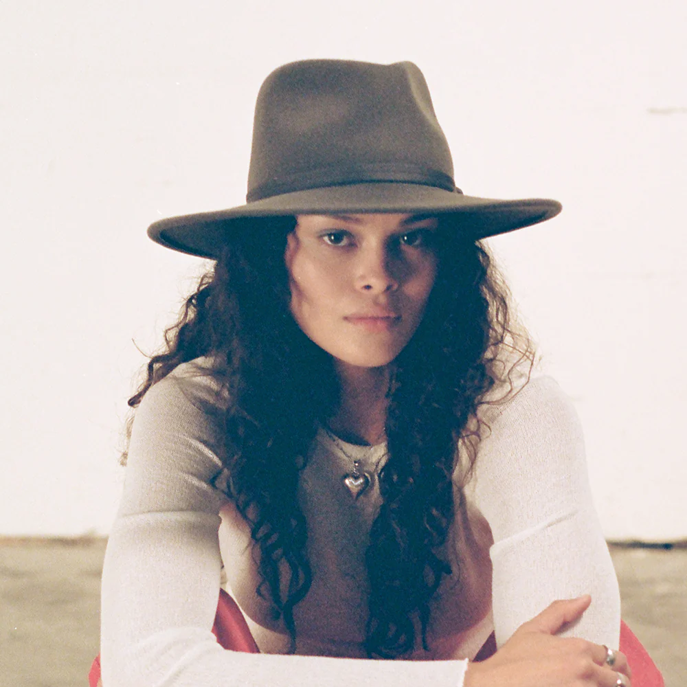 Brixton Joanna Knautschbarer Fedora Hut aus Wollfilz - Dunkelgrau - Image 4