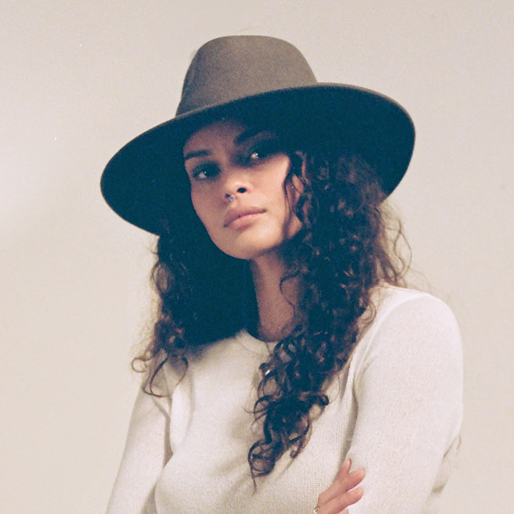 Brixton Joanna Knautschbarer Fedora Hut aus Wollfilz - Dunkelgrau - Image 5