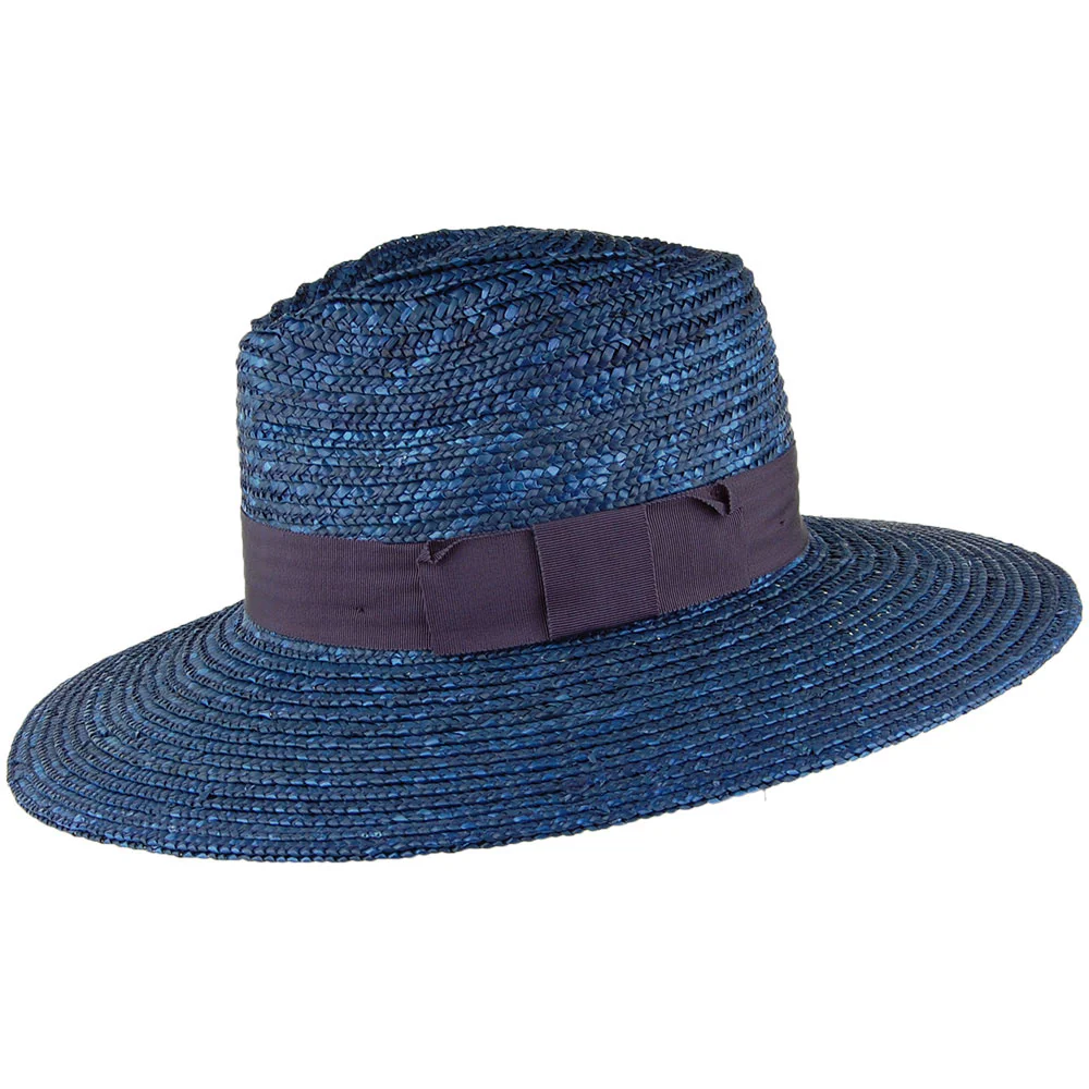 Brixton Joanna Sonnenhut aus Stroh - Dunkelblau - Image 3