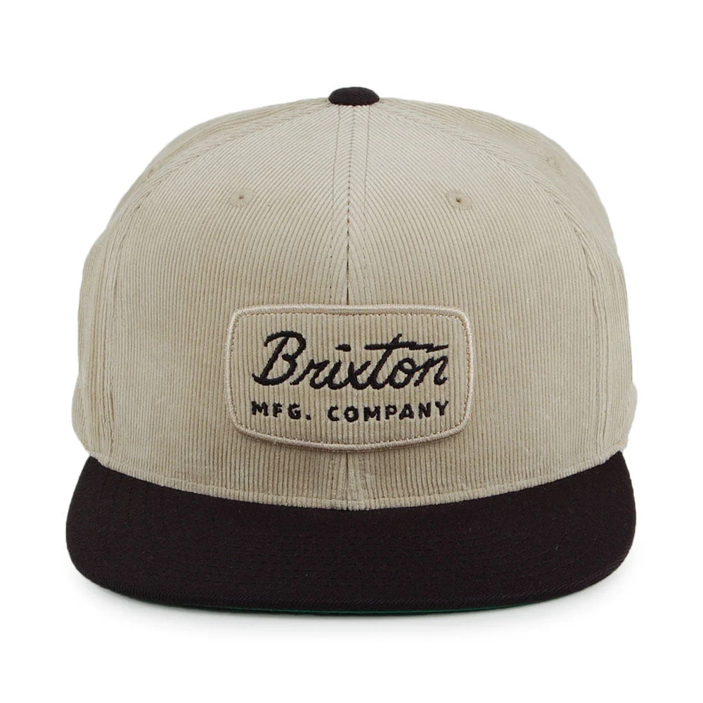 Brixton Jolt Snapback Cap - Cremefarben-Schwarz - Image 2
