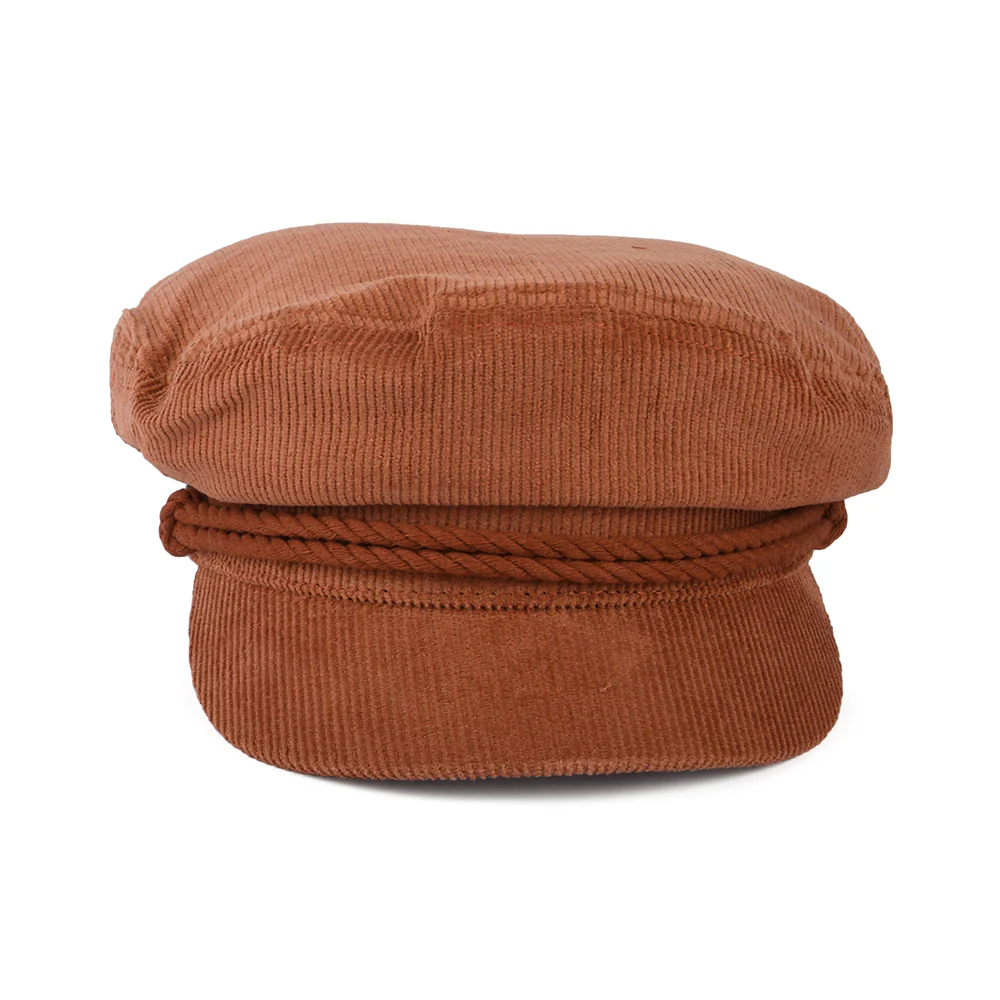 Brixton Kord Schiffermütze - Terrakotta - Image 2