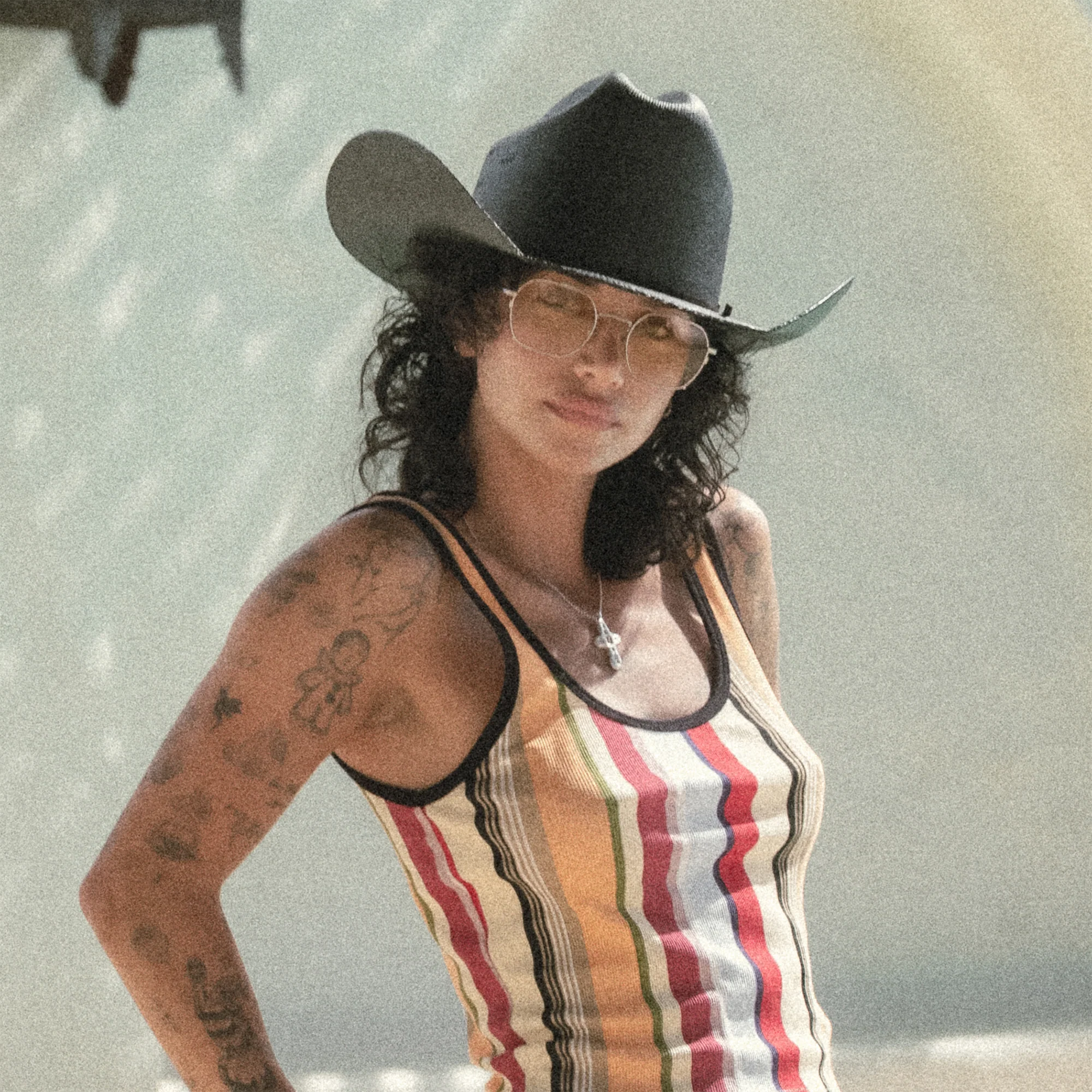 Brixton Laredo Cowboy Hut aus Toyo Stroh - Schwarz - Image 3