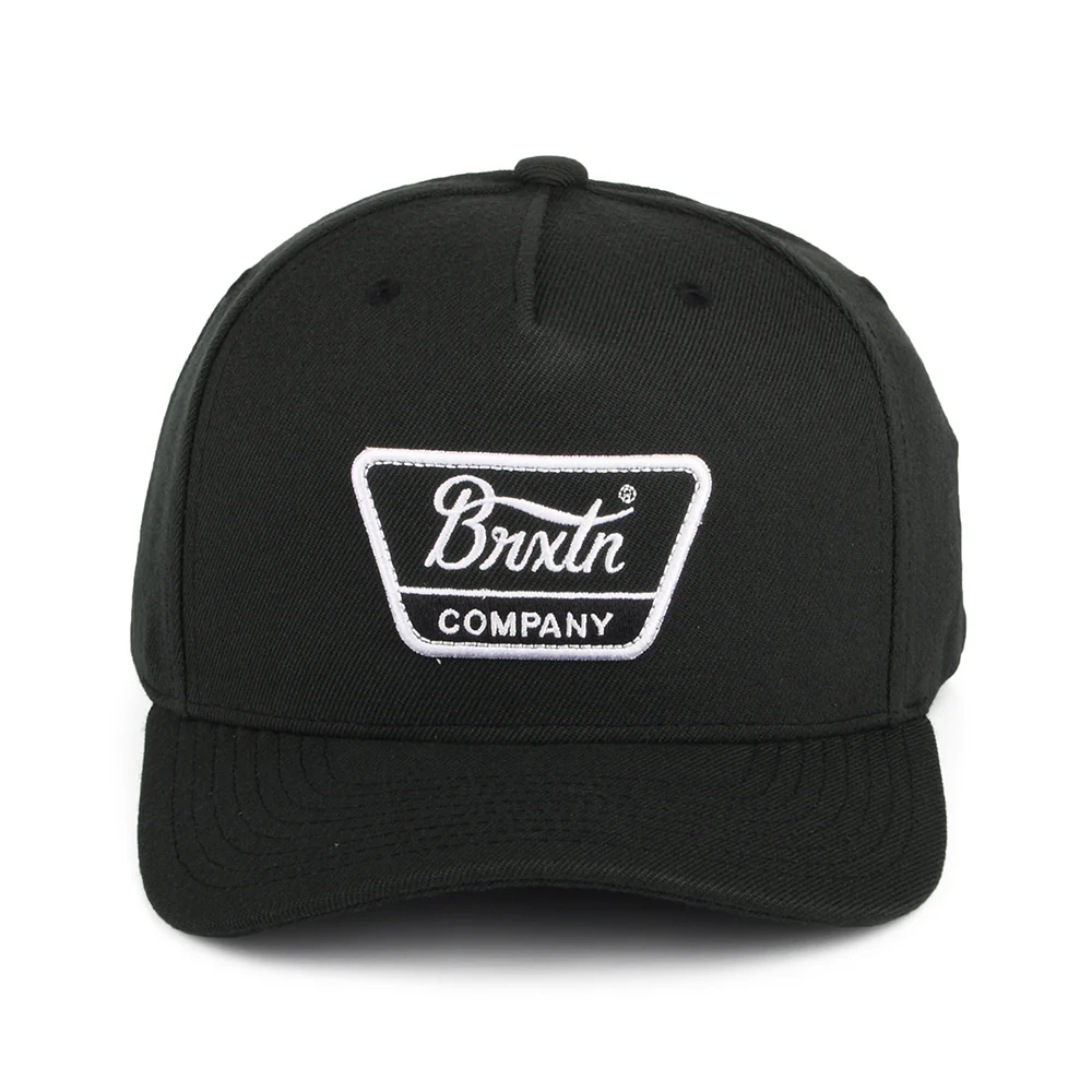Brixton Linwood C NetPlus MP Snapback Cap - Schwarz-Weiß - Image 2