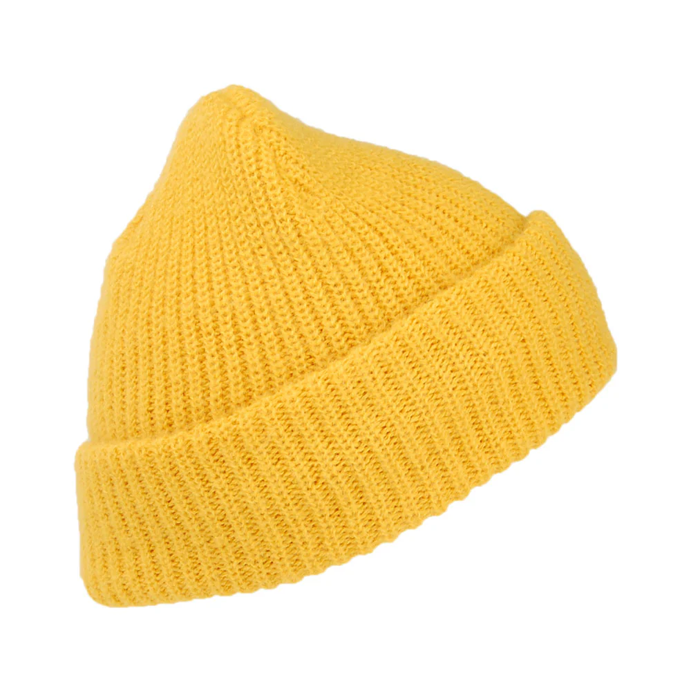 Brixton Malt Beanie Mütze Heavy Knit - Gelb - Image 2