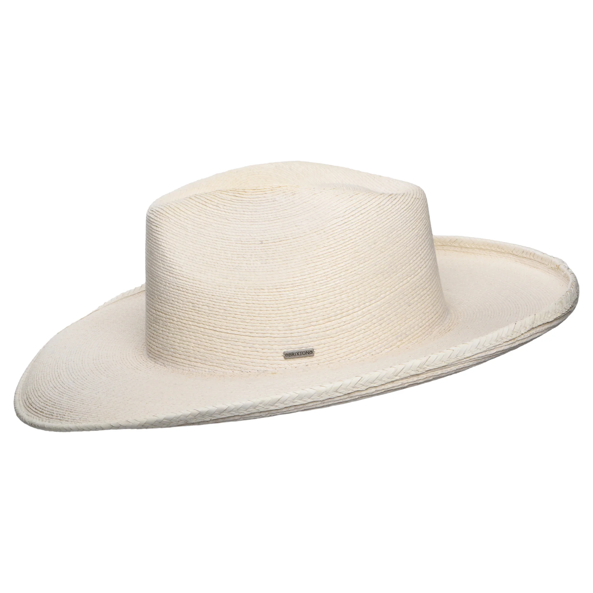 Brixton Marlow Rancher Fedora Hut aus Stroh - Elfenbein - Image 3